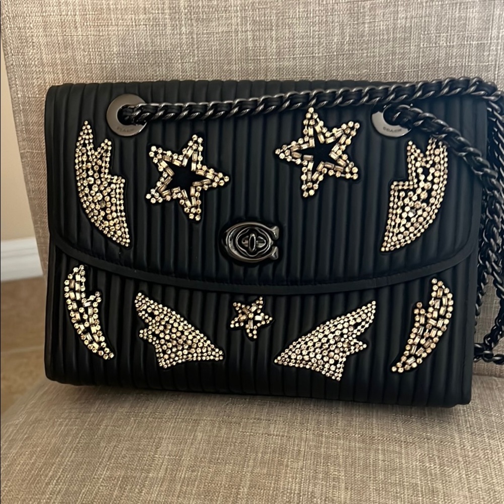 Coach Limited Edition PARKER Black Bag GUC